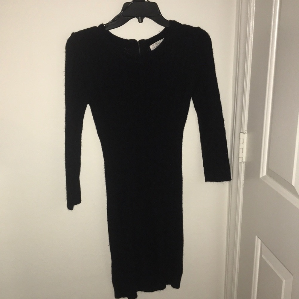 F21 Black Sweater Dress